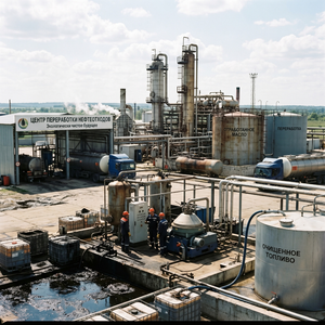 Переработка отходов нефти (фото)